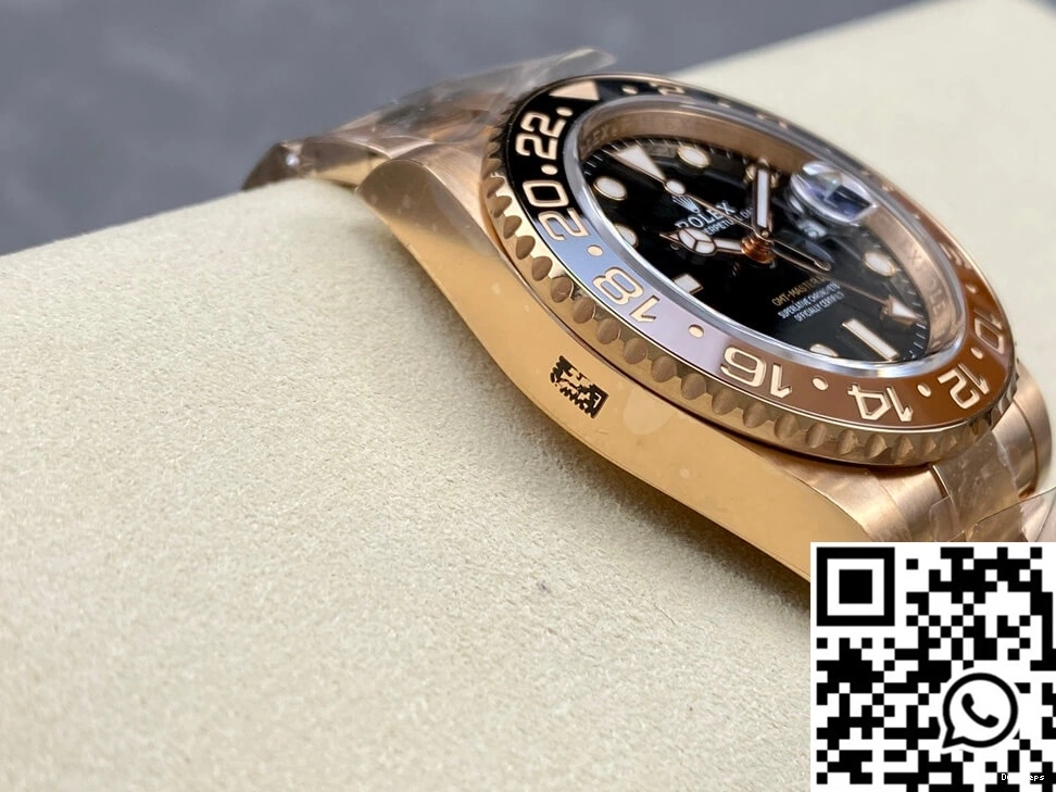 1176 Gold Rose II MoistureWicking Clean Factory Master M126715CHNR-0001 GMT Rolex 0801